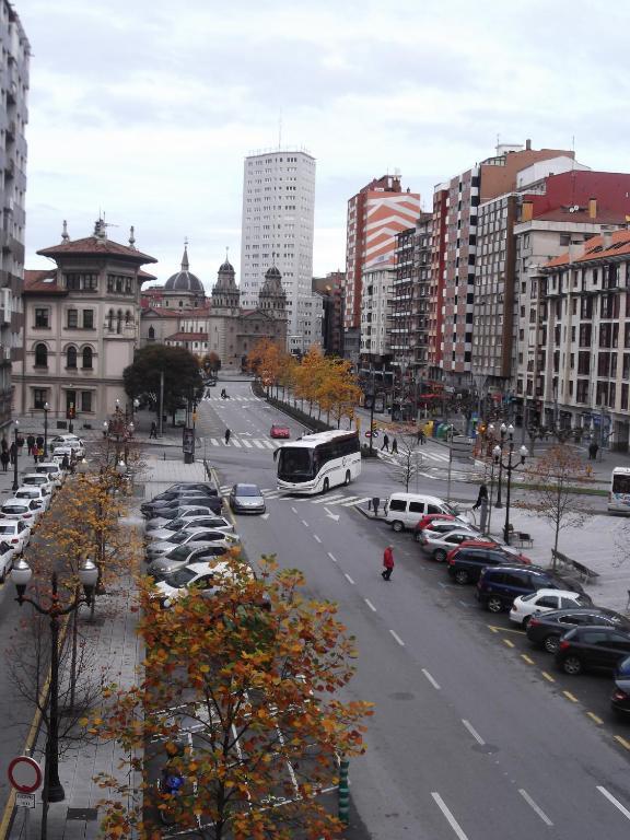 Pension Plaza Gijón Eksteriør bilde